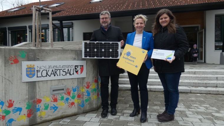 Präsentation bei Kindergarten Eckartsau