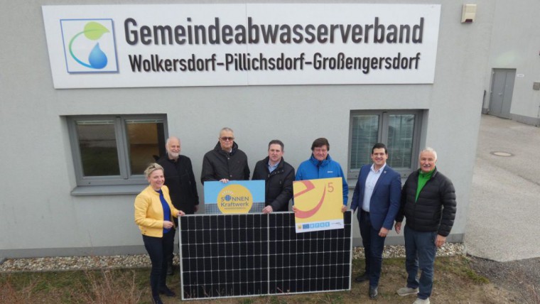 Präsentation Sonnenkraftwerk Gemeindeabwasserverband